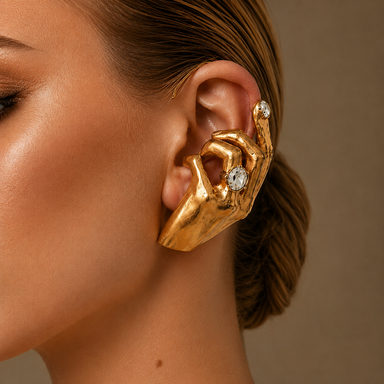 Surrealist Hand Earrings