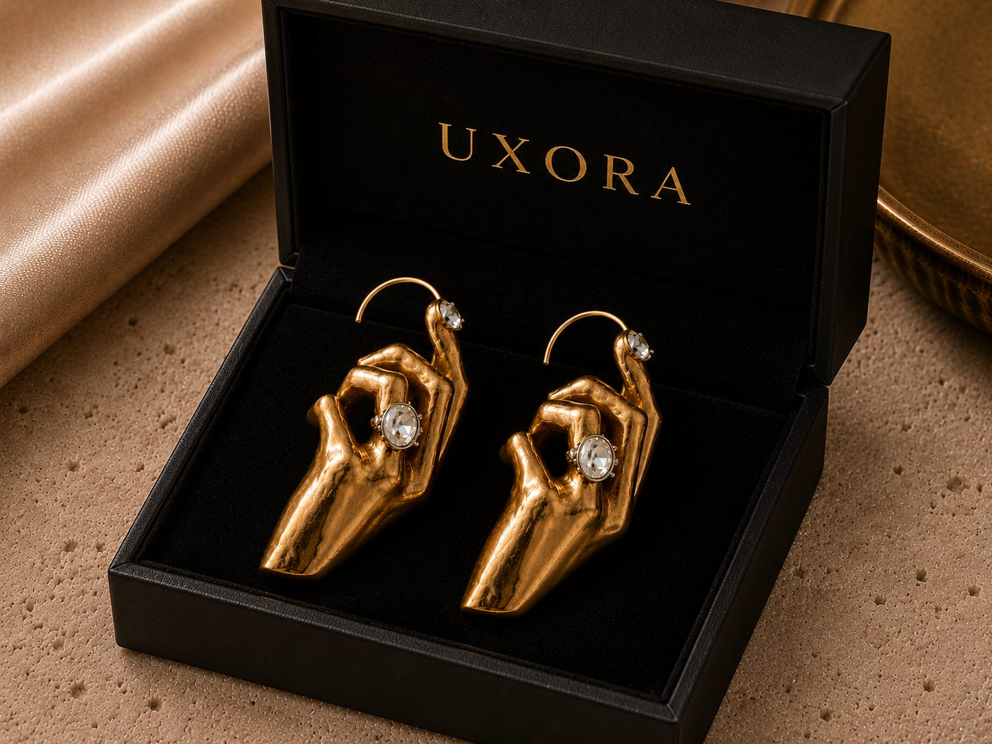 Surrealist Hand Earrings