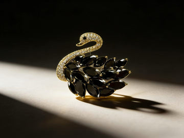 Swan Pin Brooch