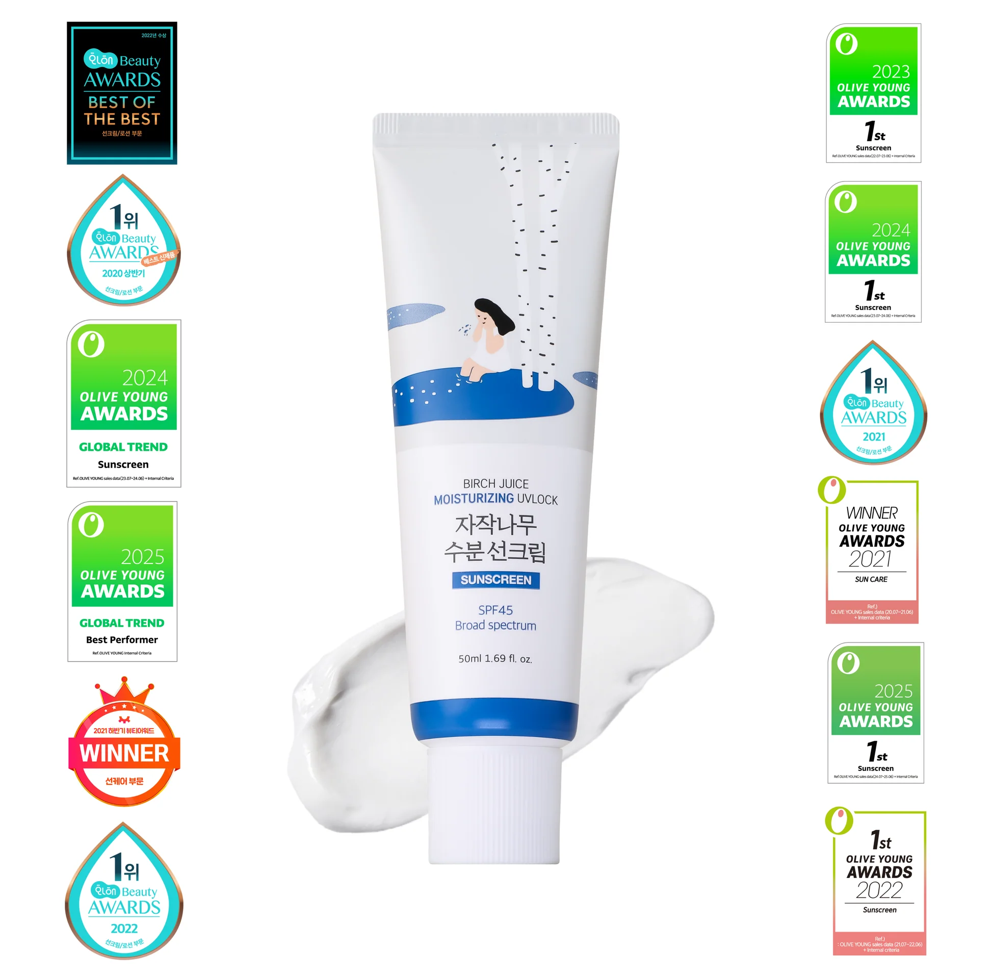Birch Moisturizing Sunscreen UVLock SPF 45+ Broad Spectrum